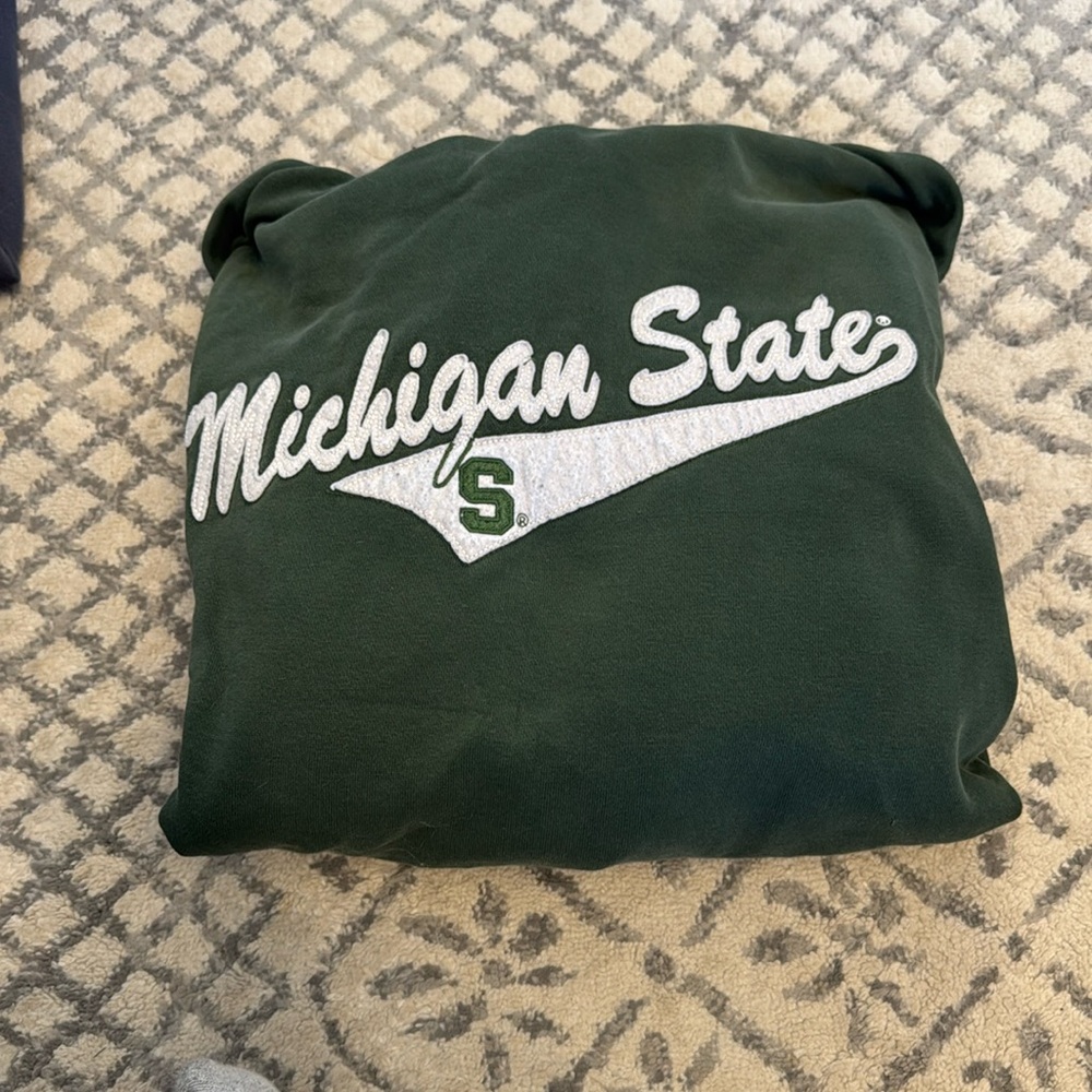 Vintage Michigan state hoodie